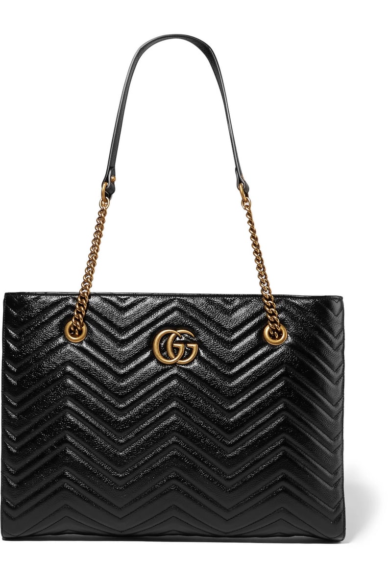 Gucci GG Marmont Medium Quilted Leather Tote