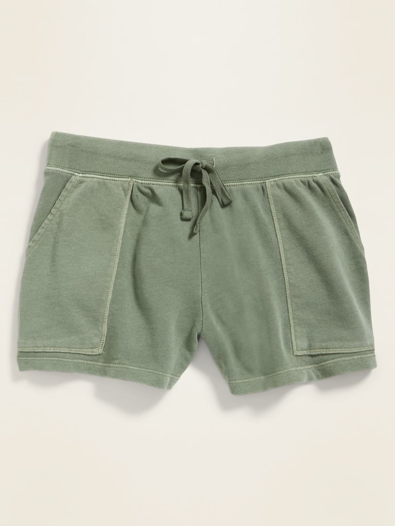Old Navy Garment-Dyed French Terry Utility Shorts