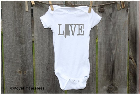 Alabama onesie