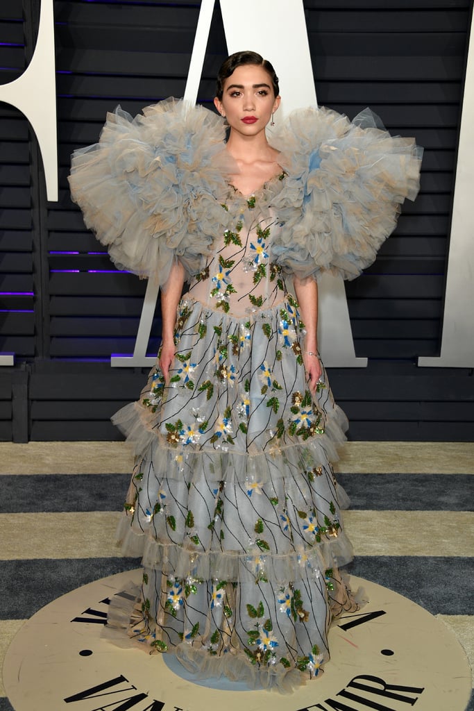 Rowan Blanchard at the 2019 Vanity Fair Oscar Party