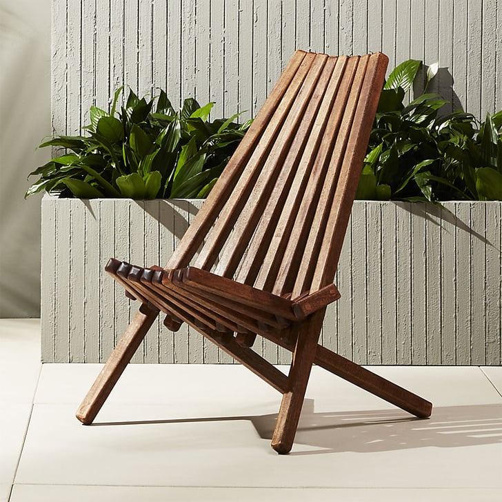 Maya Wood Outdoor Chair | Tulum-Inspired Decor | POPSUGAR Home Photo 9