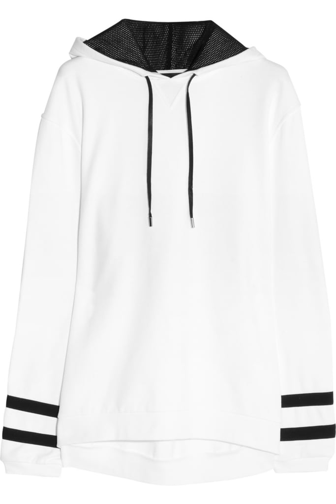 Karl Lagerfeld Samantha cotton-jersey hooded sweatshirt ($235)