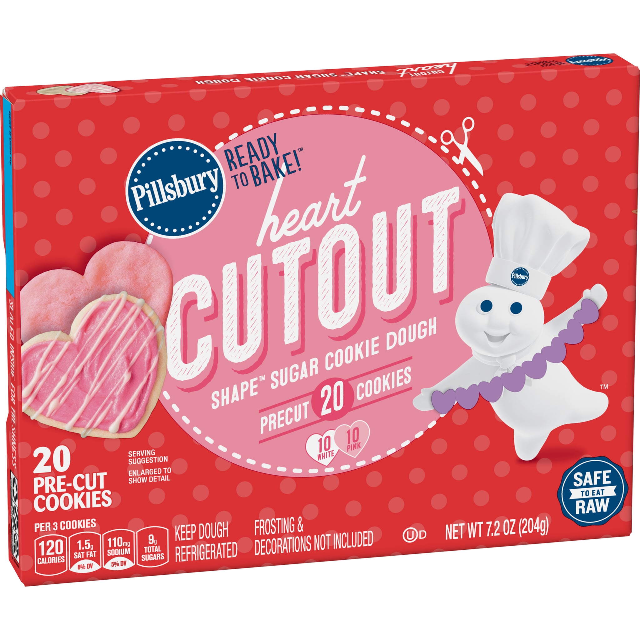 Pillsbury Released 2 Heart Sugar Cookies For Valentines Day Popsugar Food