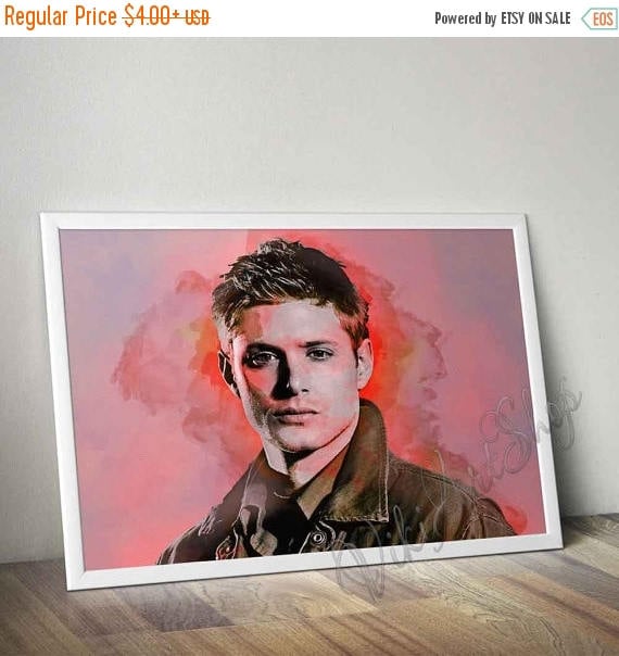 Dean Winchester Art Poster