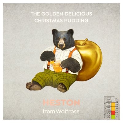 Heston Golden Delicious Christmas Pudding