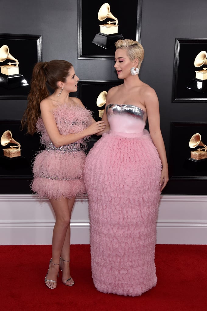 Katy Perry Balmain Dress at the 2019 Grammys