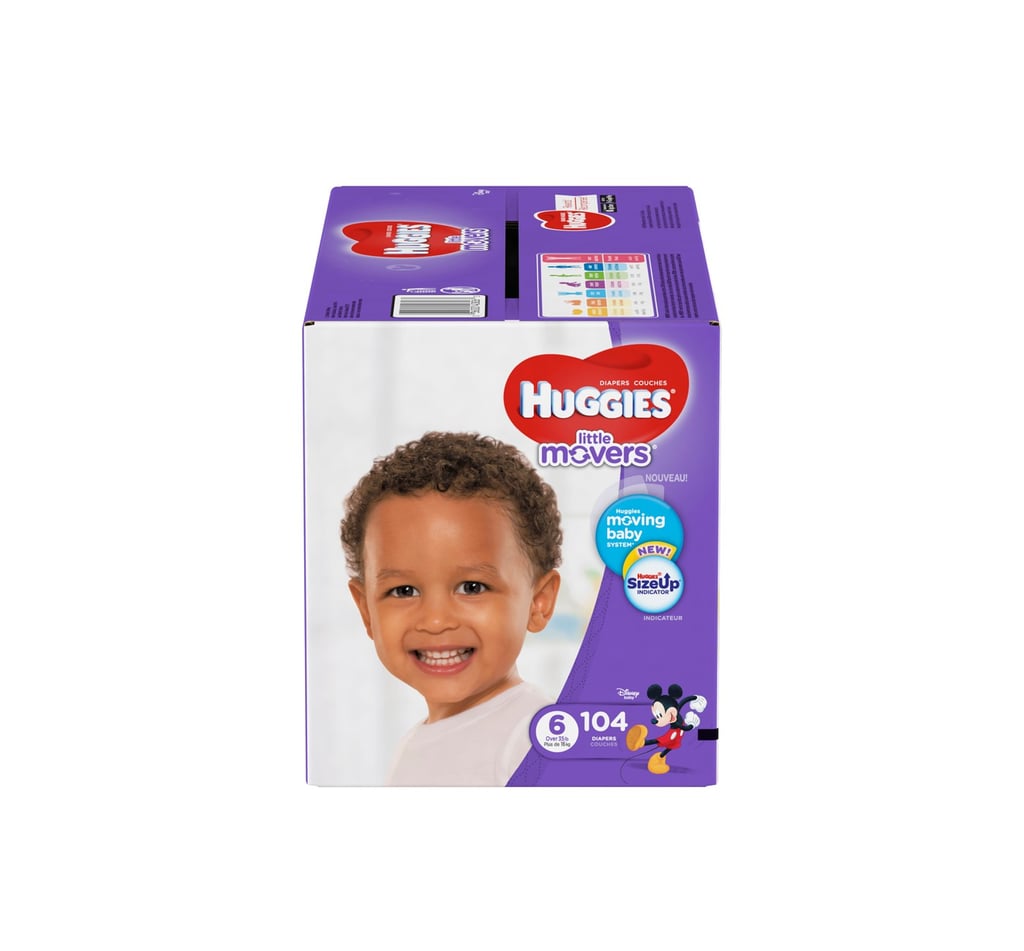 The Product: Huggies Little Movers Diapers, Size 6