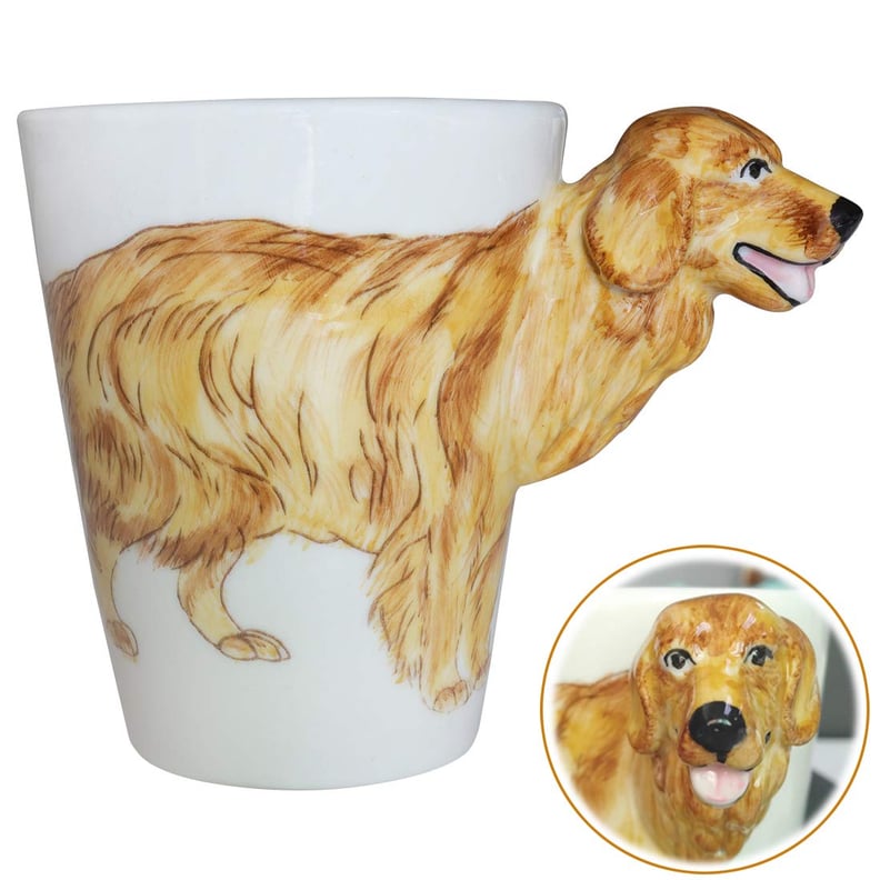 Wey&Fly 3D Coffee Dog Mug