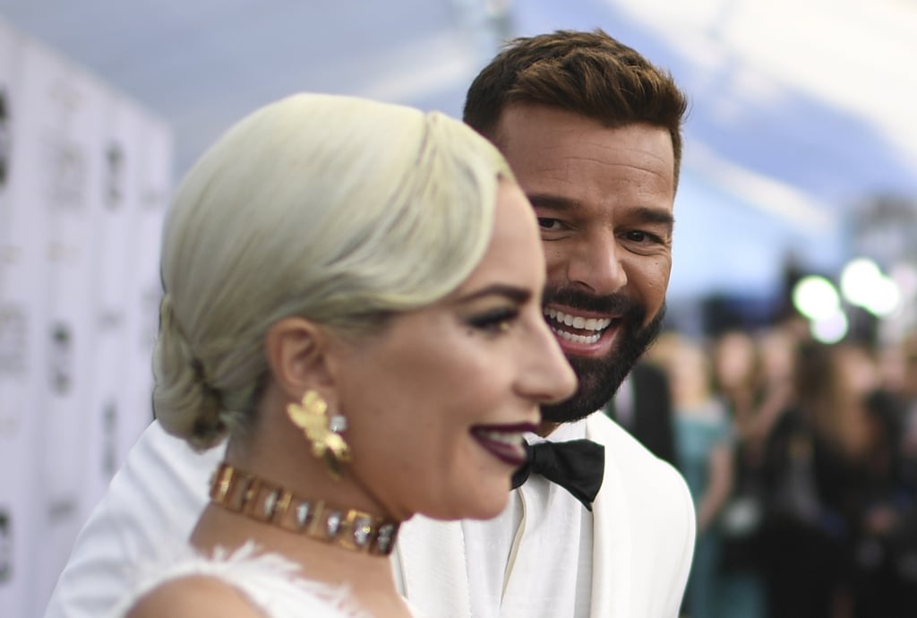 Pictured: Lady Gaga and Ricky Martin