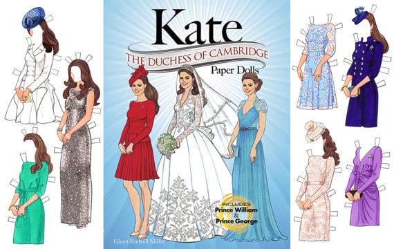 Kate, Duchess of Cambridge, Paper Dolls