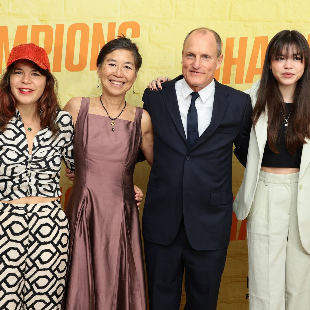 Woody Harrelson Brings His Family to His 