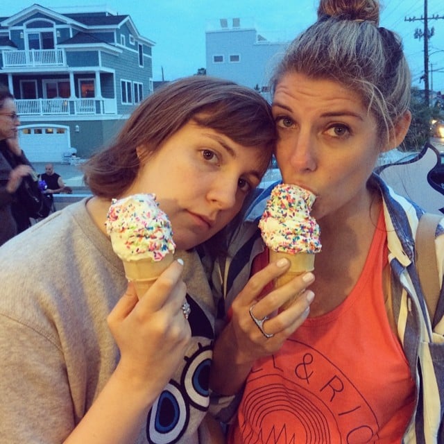 Vanilla Soft-Serve With Rainbow Sprinkles