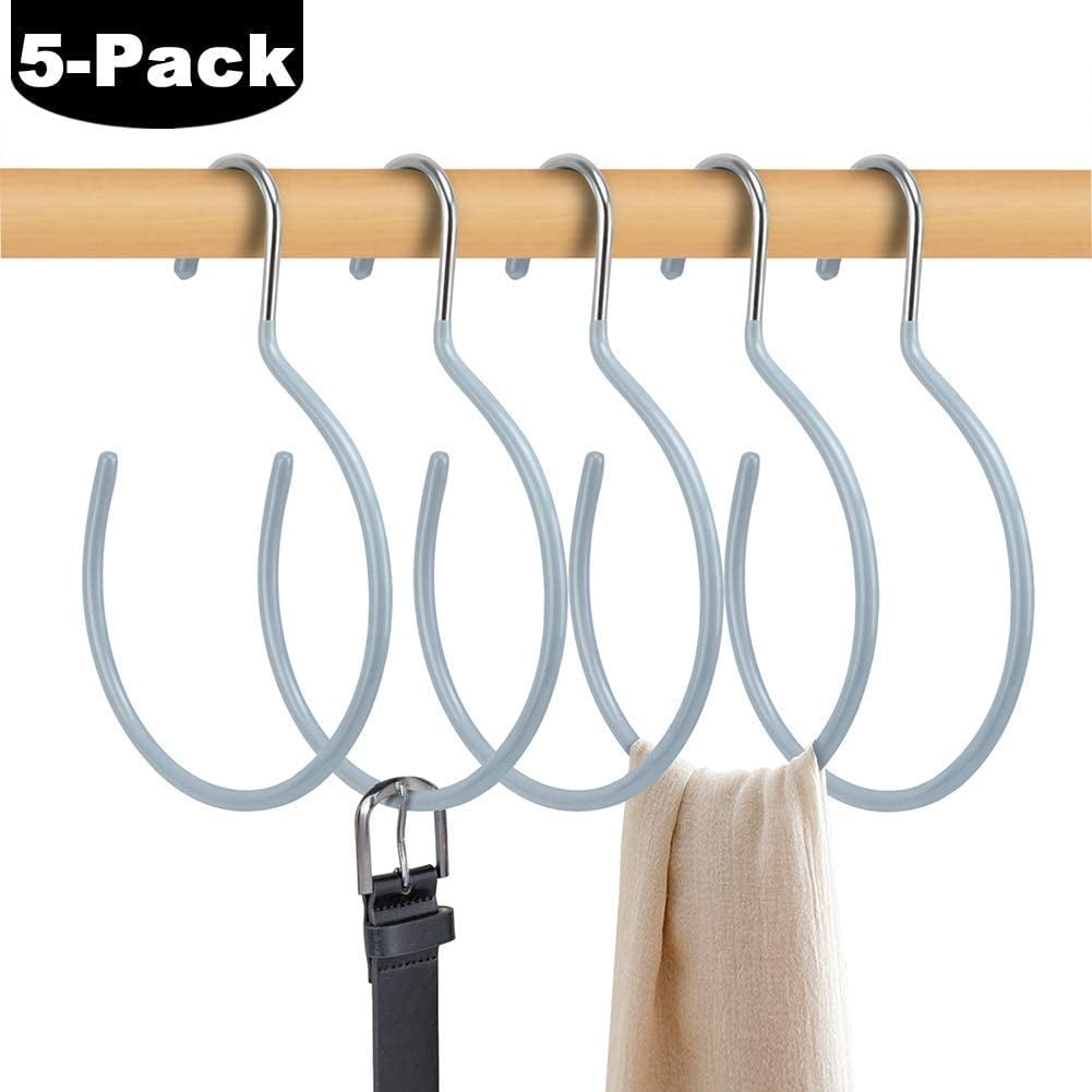 HangerSpace Scarf Ring Hanger Belt Rack
