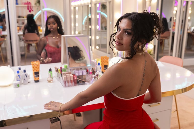 LOVE ISLAND USA -- Episode 727 -- Pictured: Huda Mustafa -- (Photo by: Ben Symons/Peacock)