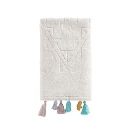 Sculpted Geo Bath Towel