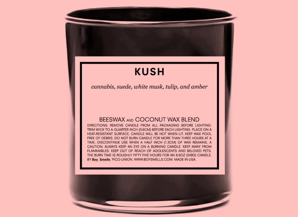 Boy Smells Kush Candle