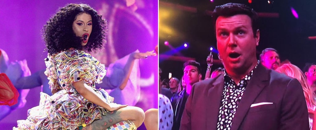 Taran Killam's Reaction to Cardi B's AMAs Performance Is the Definition of Priceless