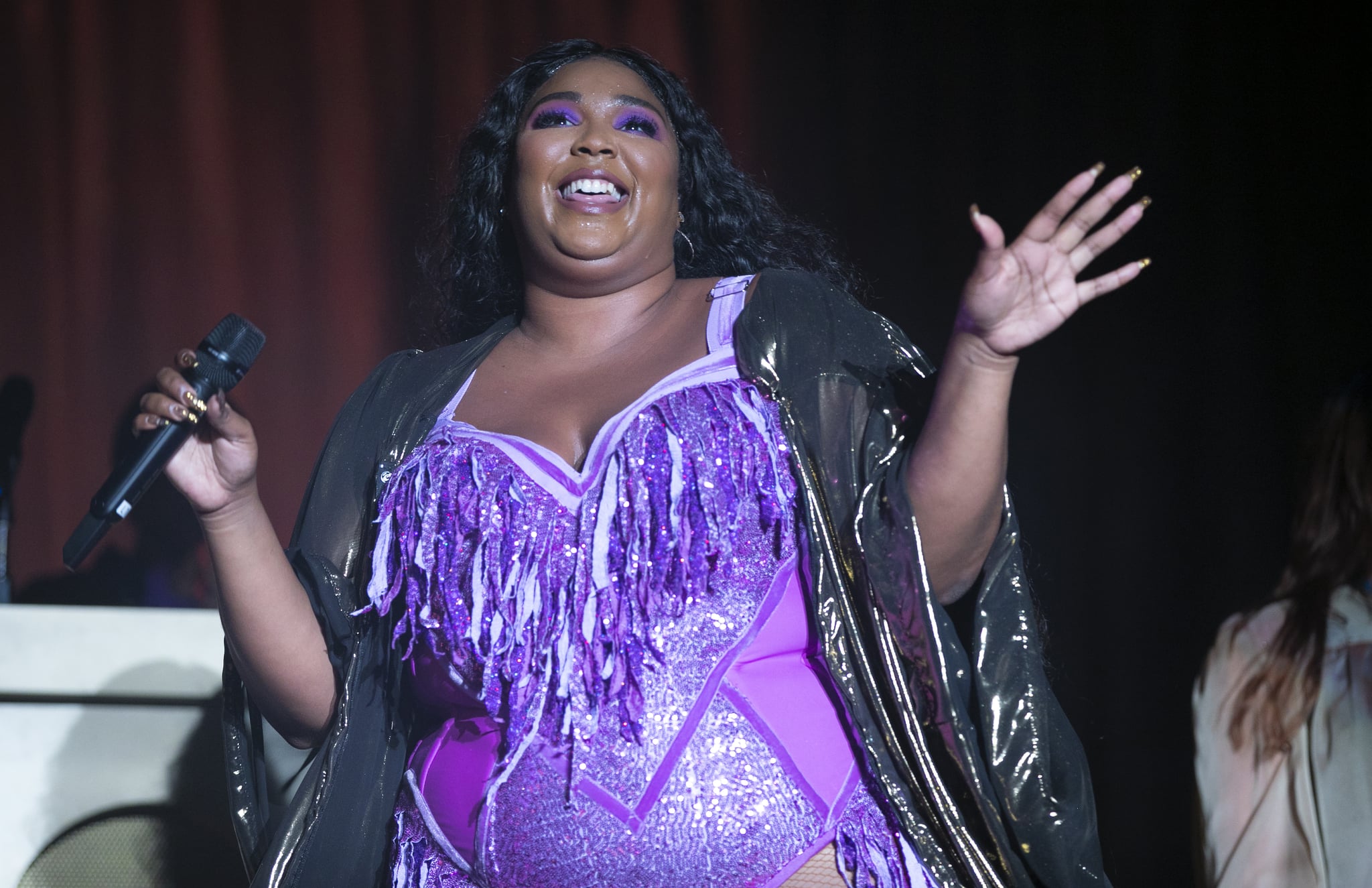 CHARLOTTE, NORTH CAROLINA - SEPTEMBER 15: Singer Lizzo performs at Charlotte Metro Credit Union Amphitheatre on September 15, 2019 in Charlotte, North Carolina. (Photo by Jeff Hahne/Getty Images)