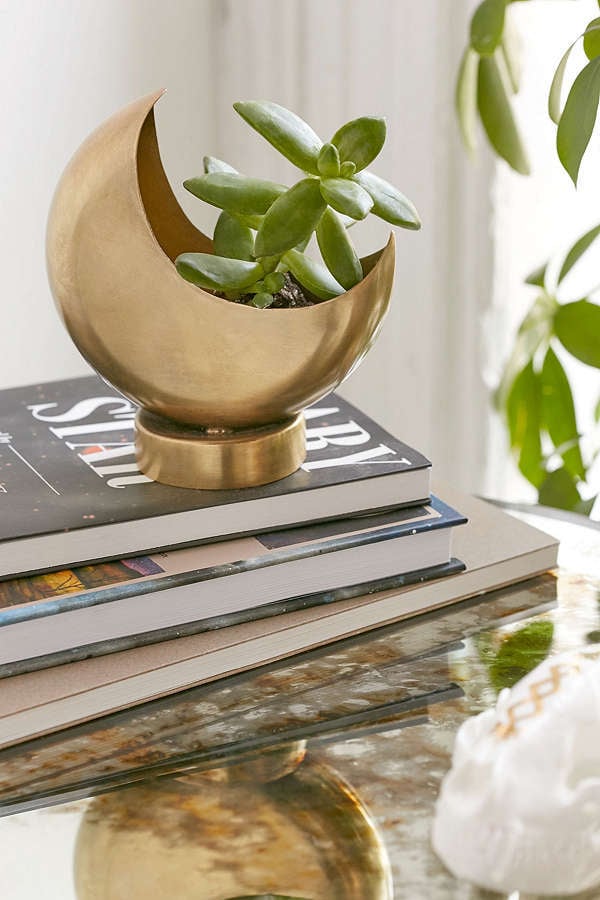 Urban Outfitters Half Moon Planter