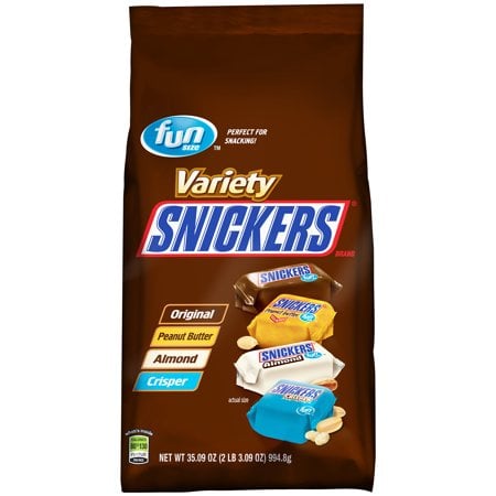 Snickers Fun Size Chocolate Bar Variety Mix