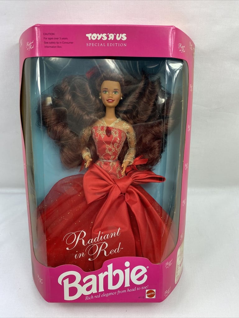 Radiant in Red Barbie Doll