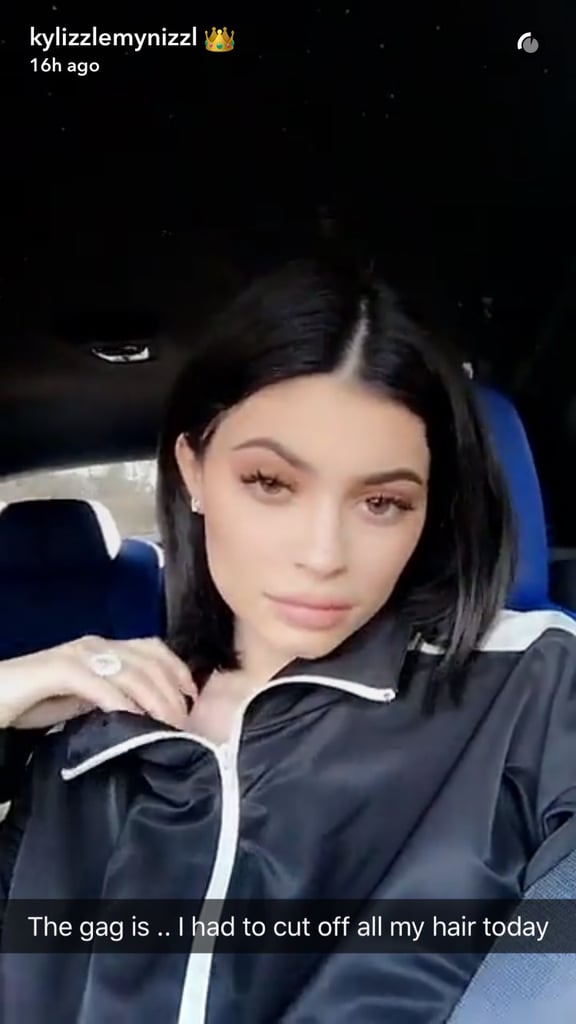 Kylie Jenner's Bob Haircut January 2017 POPSUGAR Beauty Photo 3