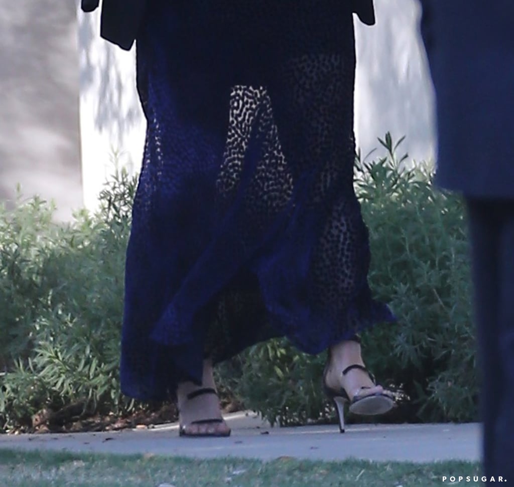 Mandy Moore Black Dress at Justin Hartley's Wedding