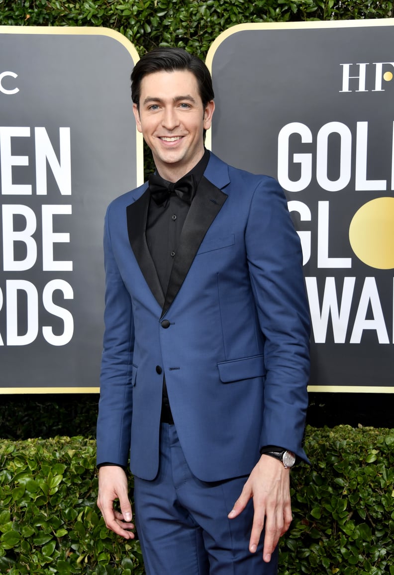 Nicholas Braun at the Golden Globes