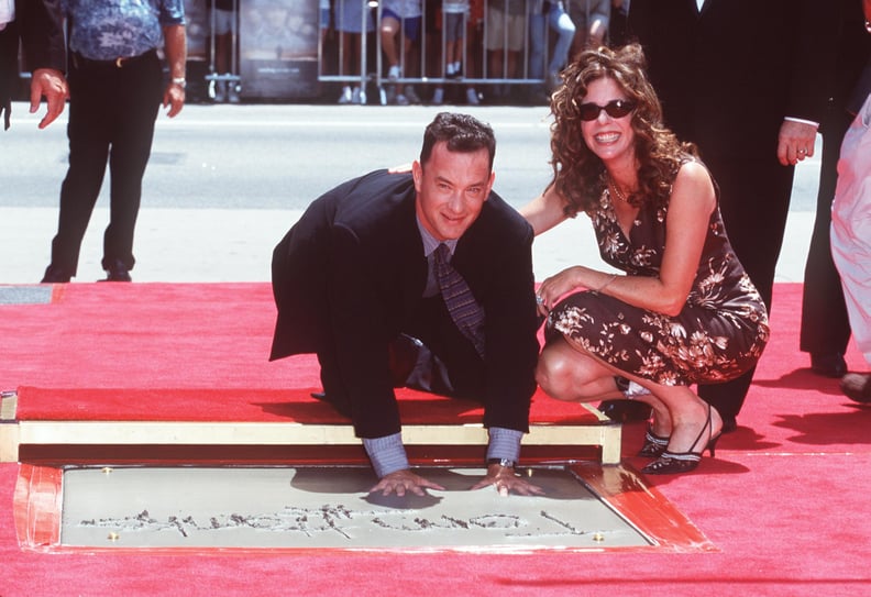 Tom Hanks and Rita Wilson in 1998