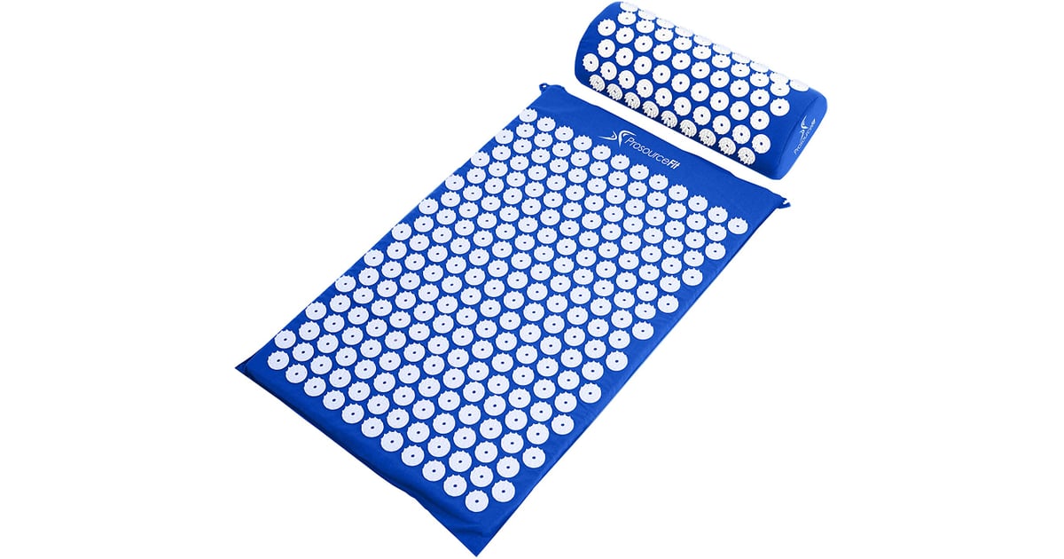 ProsourceFit Acupressure Mat and Pillow Set For Back/Neck Pain Relief