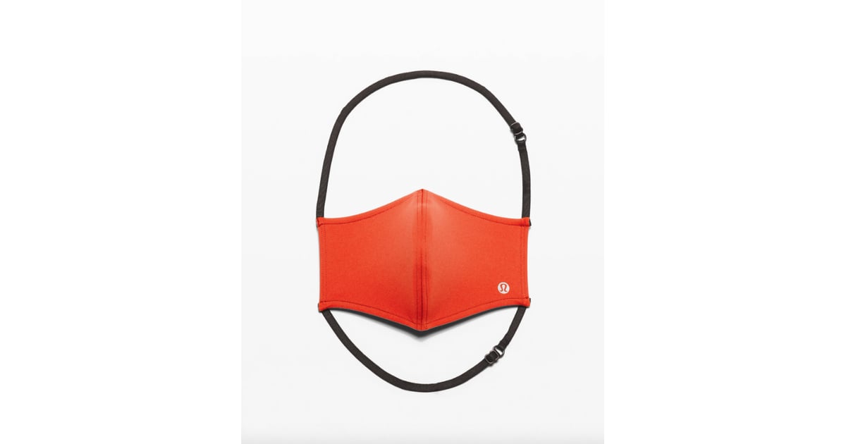 Lululemon Double Strap Face Mask in Red October Lululemon's New