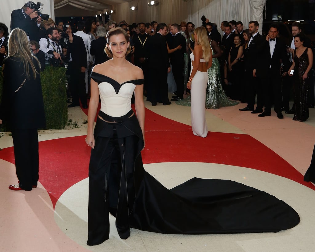 Emma Watson Wearing Calvin Klein at the Met Gala 2016 Emma Watson Wearing Calvin Klein at the Met Gala 2016