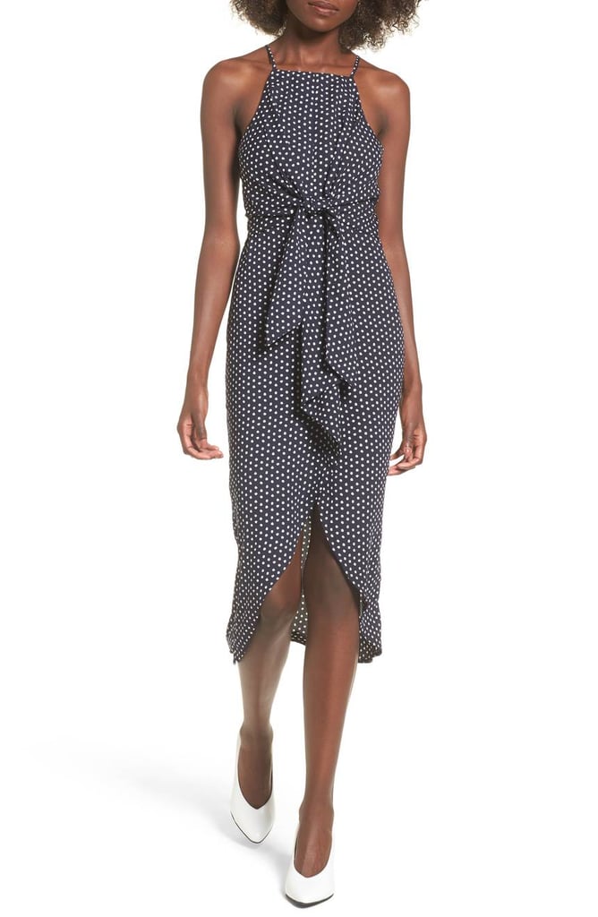 wedding guest dresses polka dot