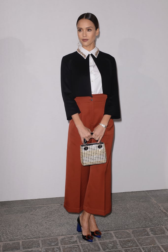 Jessica Alba at Dior Fashion Show Fall 2016