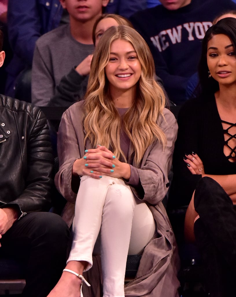 Gigi Hadid Attends Knicks Game After Joe Jonas Split
