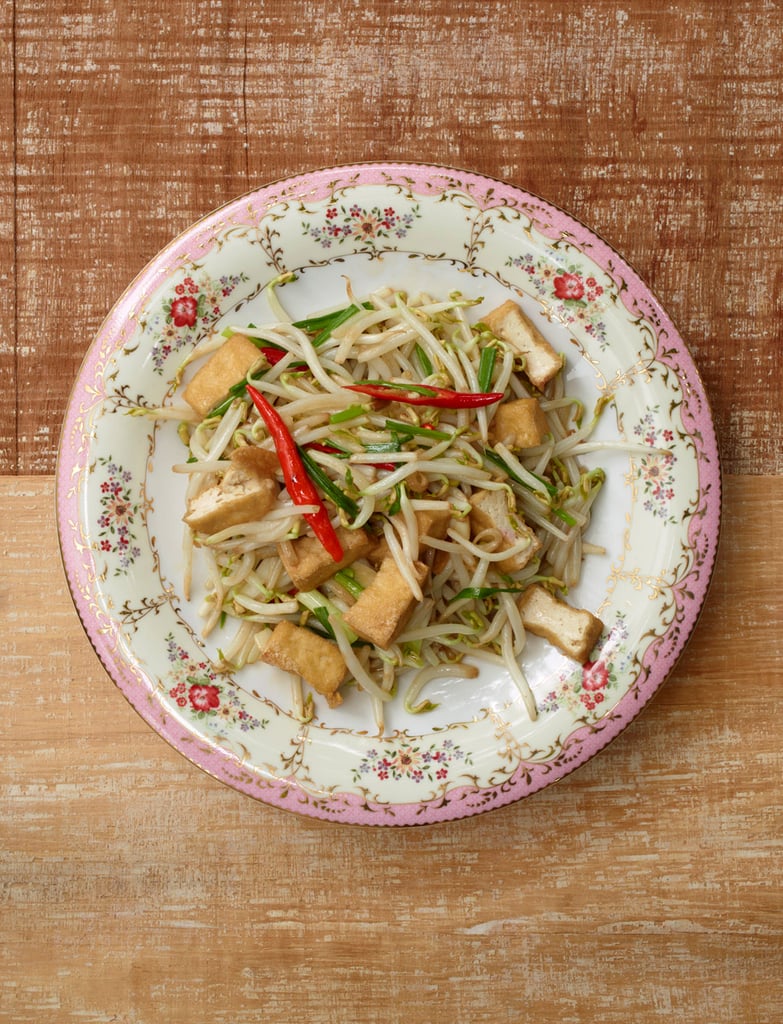 Stir-Fried Tofu With Bean Sprouts