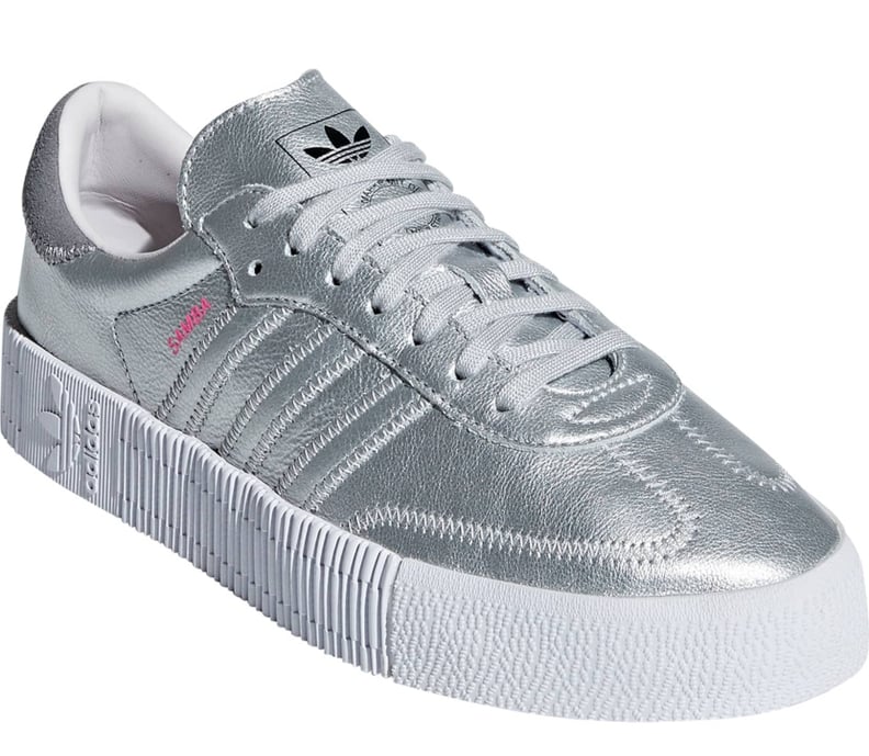 Adidas sambarose silver clearance