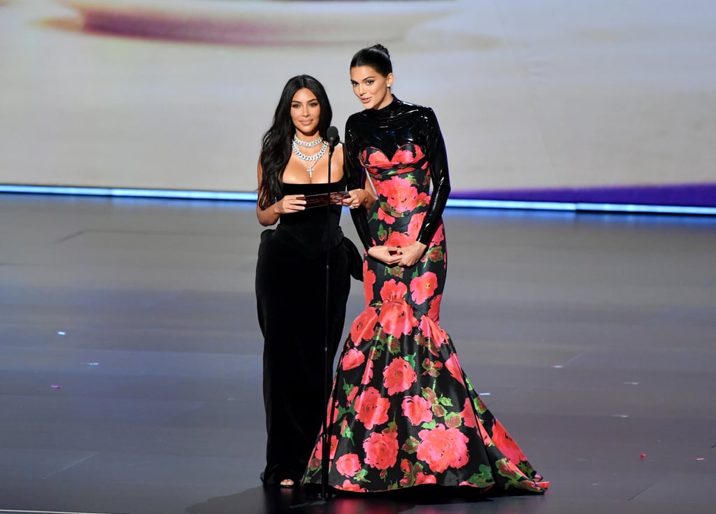 Kim Kardashian and Kendall Jenner at the Emmys 2019 Photos