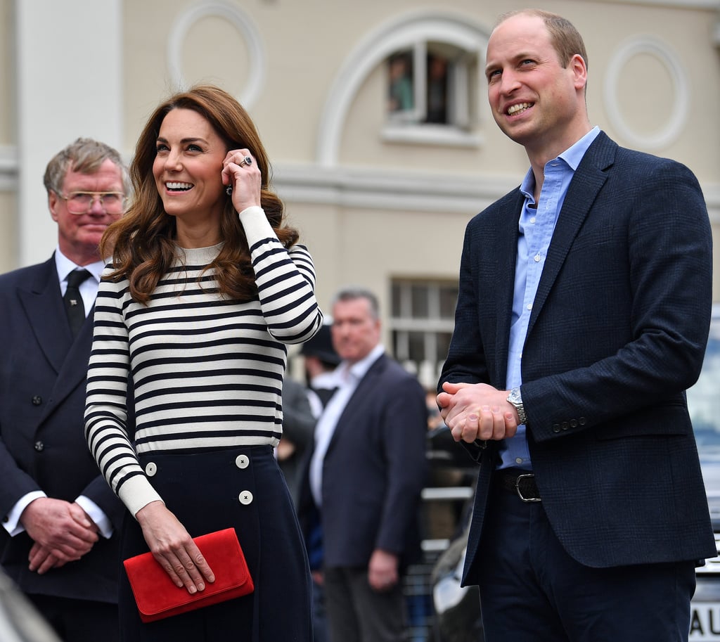 Prince William and Kate Middleton Talk About Baby Sussex