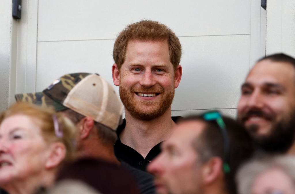 Prince Harry and Meghan Markle at MLB Game Pictures 2019