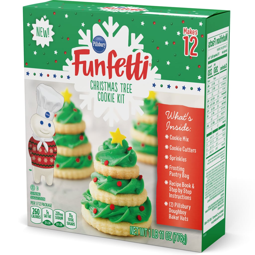 Pillsbury's Funfetti Christmas Tree Cookie Kits