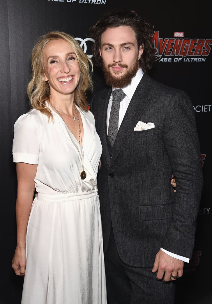 Aaron Taylor-Johnson and Wife Sam Cutest Pictures ...