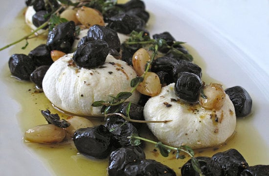 Marinated Goat Cheese With Olives