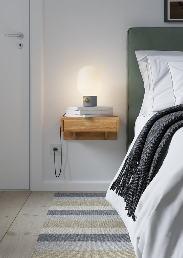 Wood Bedside Table