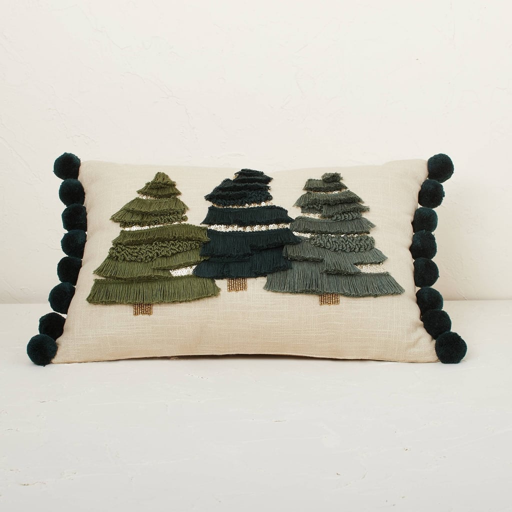 To Get in the Holiday Spirit: Opalhouse x Jungalow Christmas Trees Throw Pillow