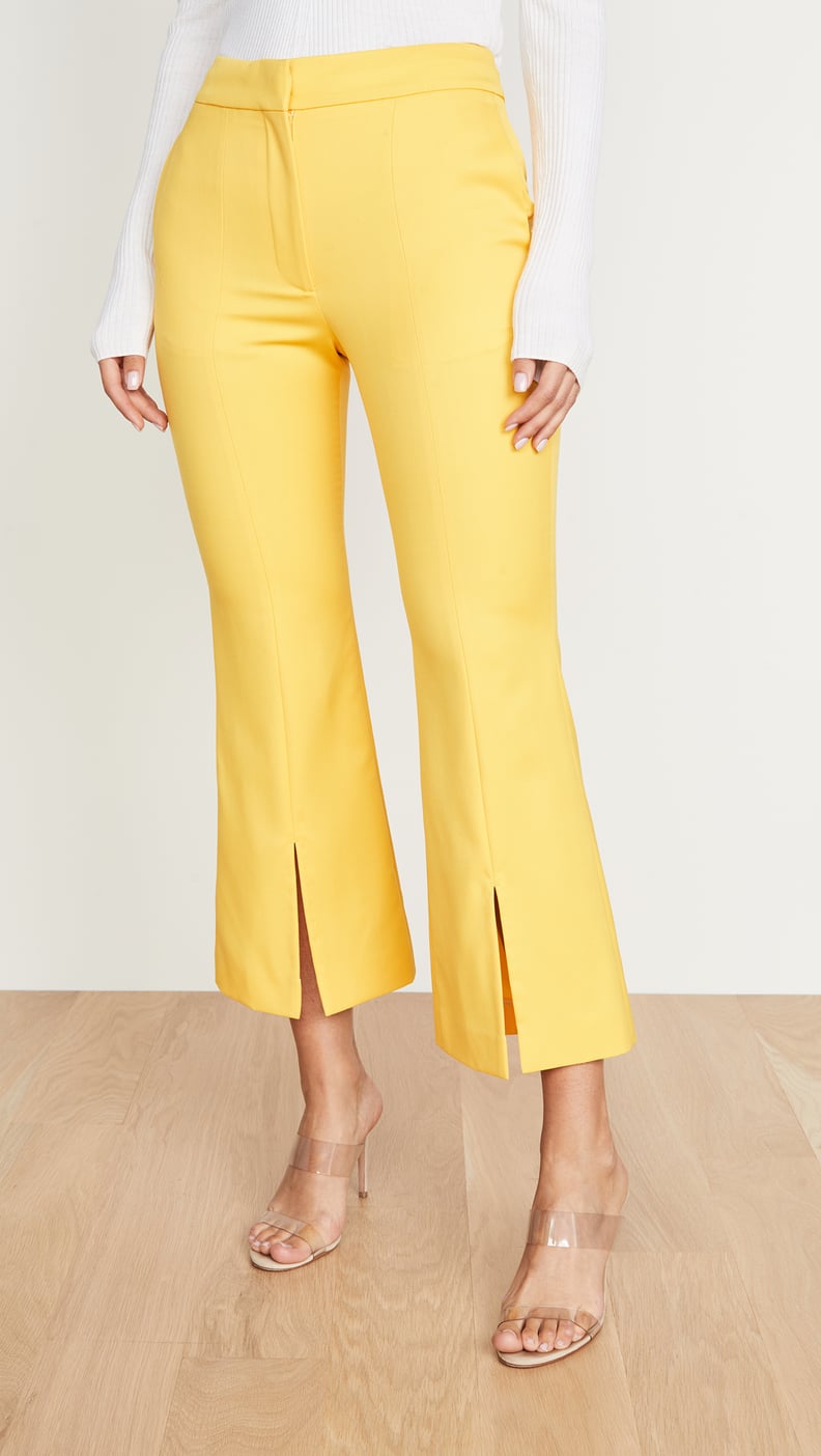 Adam Lippes Tropical Bell Crop Trousers