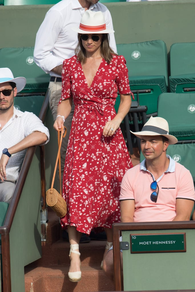 Pippa Middleton Red Ralph Lauren Dress