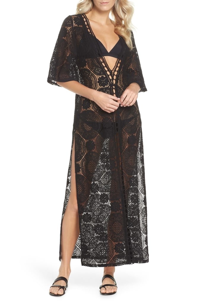 Chelsea28 Lace Cover-Up Maxi Dress