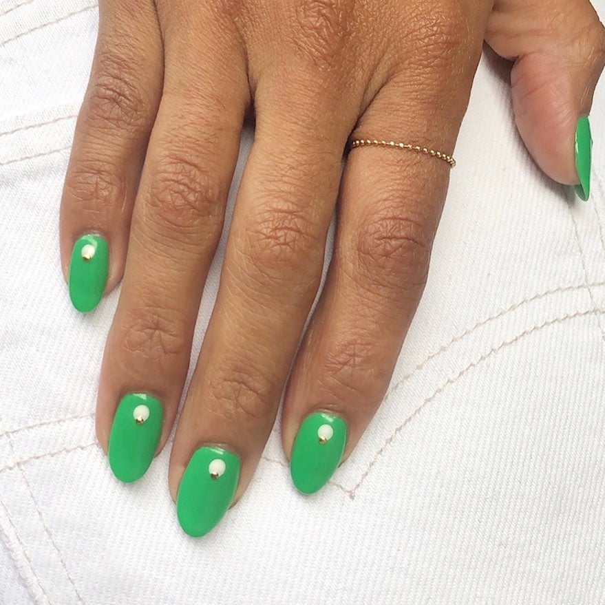 Fall Nail Art Trend: Tonal Studs Fall Nail Art Trend: Tonal Studs