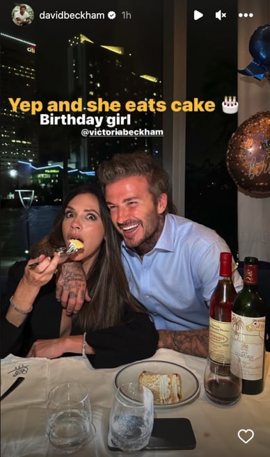 La emoción de Victoria Beckham cuando le cantan 'Cumpleaños feliz' en un  restaurante